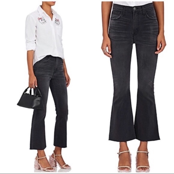Waist Kick Crop Flare 